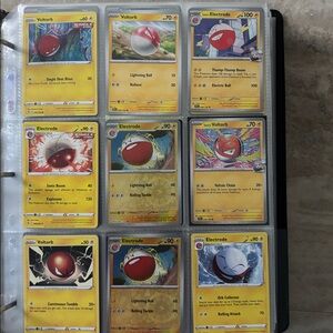 Lot of - 15   Evolving …Pokemon - Voltorb & Electrode  MINT